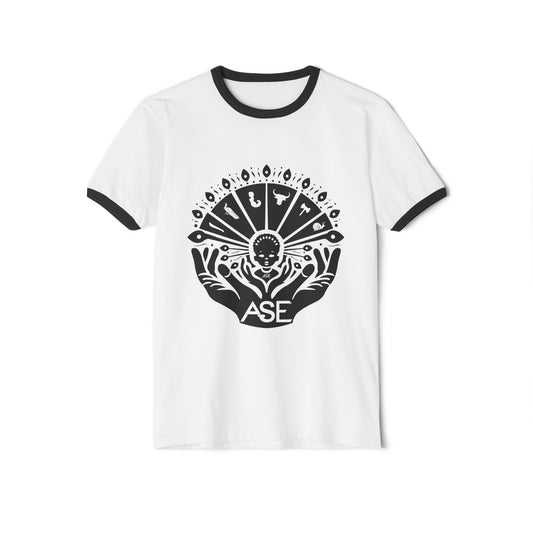 Unisex Áśè African Spirituality Experience Ringer T-shirt